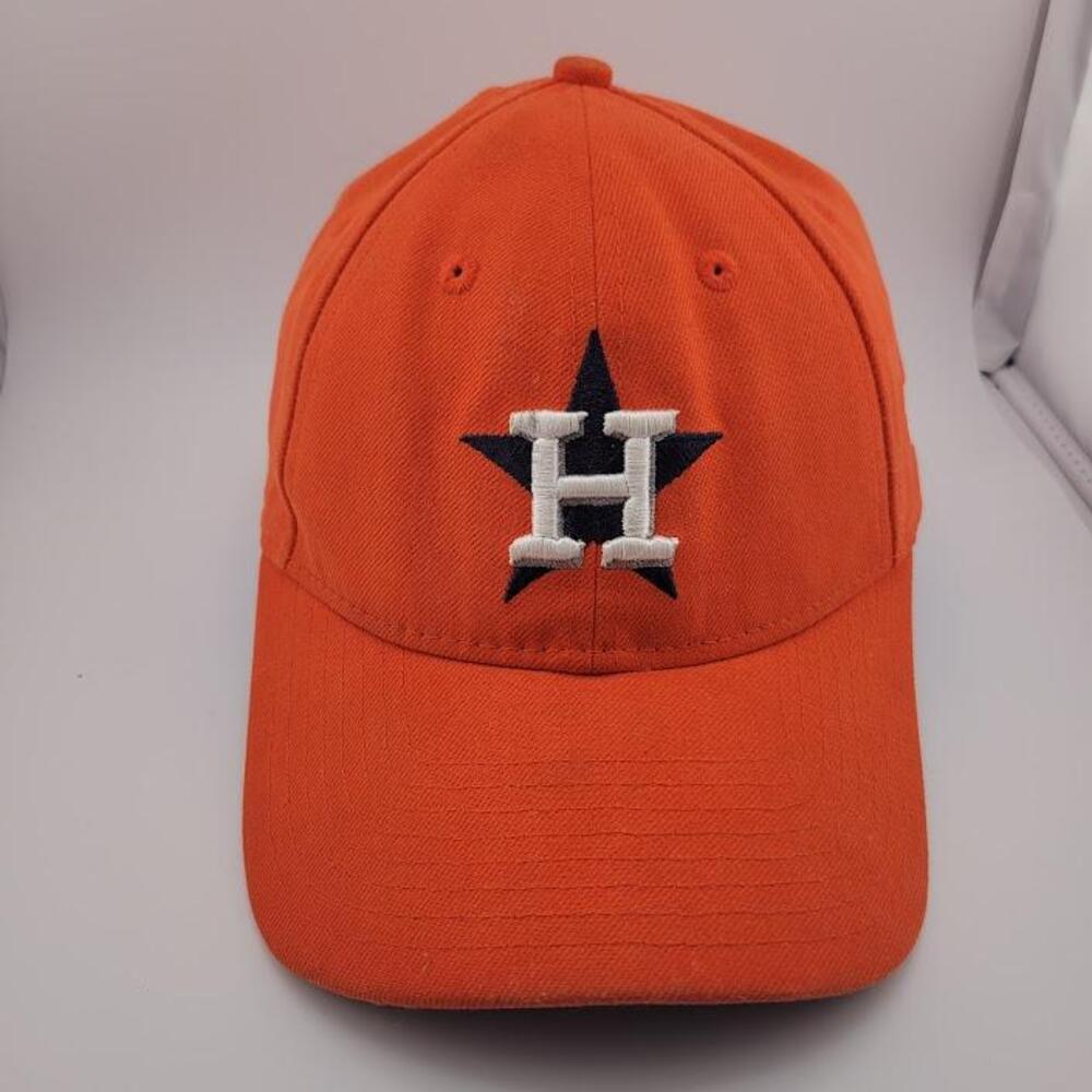 Houston Astros Hat Cap Strap Back Mens Orange MLB Baseball 9FORTY New Era